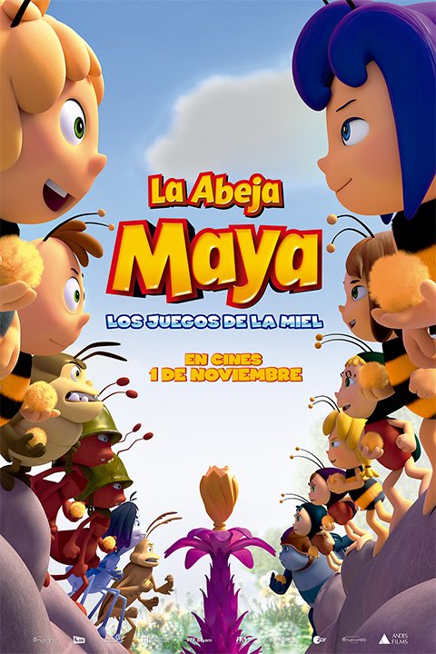 Maya the Bee: The Honey Games movie poster